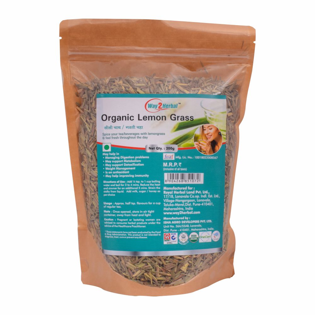 Lemongrass - Lemongrass for Digestion - 200 gm